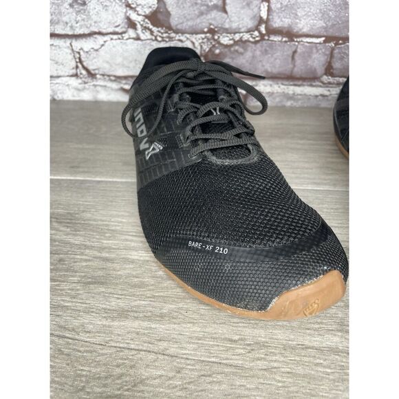 Inov-8 Bare-XF 210 V3 Black Synthetic Athletic Cross Training Shoes Men’s 13M US - Picture 8 of 16